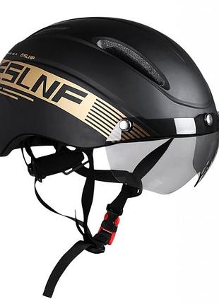 Шлем велосипедный eslnf 032 magnetic черный (93515)