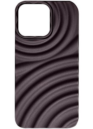 Чохол tpu monowave для apple iphone 14 pro (6.1") brown