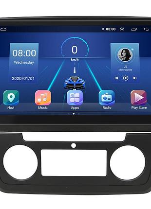 Штатна магнітола lesko для skoda yeti i type b 2009-2014 екран 10" 6/128gb 4g wi-fi gps top шт