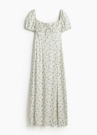 Романтичное миди платье в цветочный принт от h&amp;m