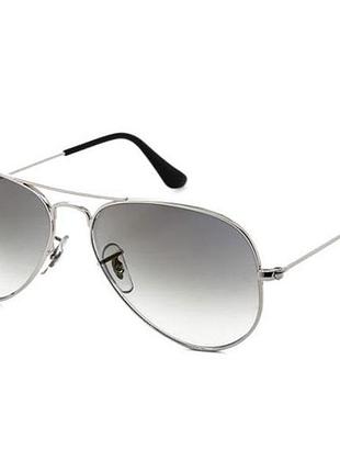 Мужские солнцезащитные очки ray ban aviator 3025 (003/32) lux