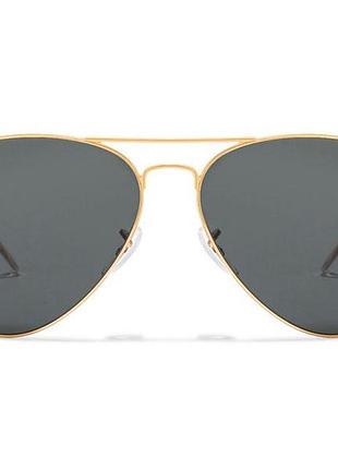 Женские солнцезащитные очки ray ban aviator 3025 (001/62) lux