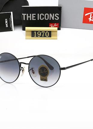 Мужские солнцезащитные очки rb 1970 legend blue, очки ray ban, брендовые очки, стильные очки для мужчин
