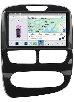 Штатная магнитола lesko для renault clio iv 2012-2016 экран 9" 4/64 qled carplay 4g wi-fi gps 360 prime шт