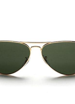 Женские солнцезащитные очки ray ban aviator 3025 (112) lux