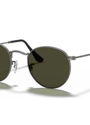 Круглые солнцезащитные очки для мужчин ray ban round 3447 003 lux