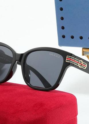 Женские модные очки от солнца gg (9642) black
