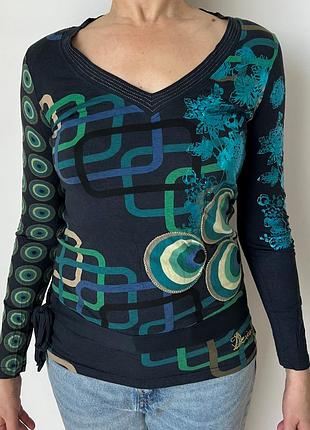 Женская кофта desigual лонгслив