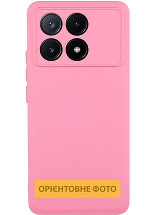 Чехол tpu getman liquid silk full camera для xiaomi poco x6 / note 13 pro 5g розовый / pink
