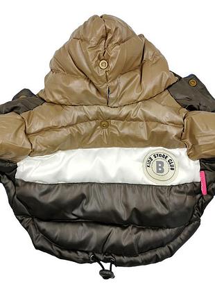 Курточка для собак pet style "club" коричнева 22 (xxl)