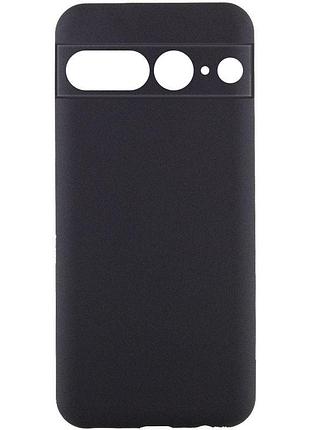 Чохол silicone cover lakshmi full camera (aaa) для google pixel 7 pro чорний / black