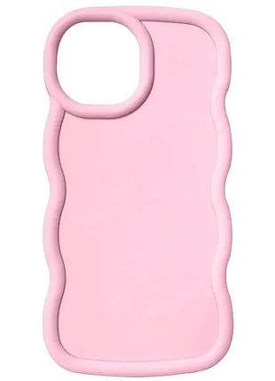 Чохол tpu ripple для apple iphone 14 pro (6.1") pink