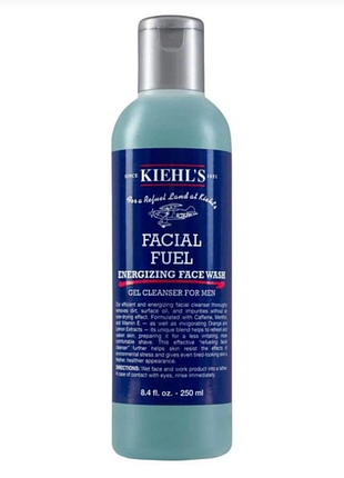 Гель для умывания мужской kiehl's facial fuel energizing face wash 250 мл