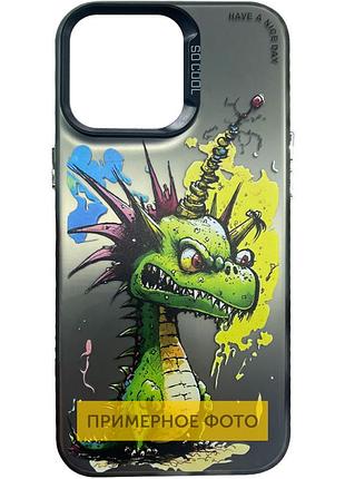 Чехол tpu+pc so cool для xiaomi redmi note 14 4g (int. version) dragon