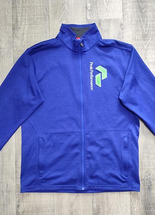 Спортивна кофта peak performance g bird mid full zip jacket