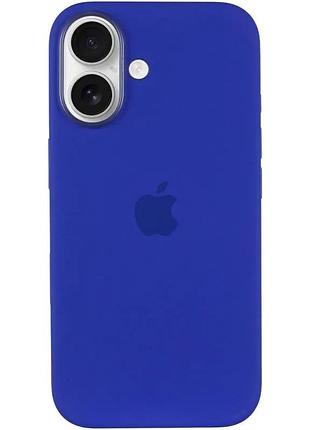 Чохол silicone case (aaa) with magsafe and animation (button) для apple iphone 16 plus (6.7") ultramarine 2