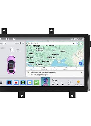 Штатна магнітола lesko для toyota tacoma iii 2015-н.в. екран 9" 4/64 qled carplay 4g wi-fi gps 360 prime