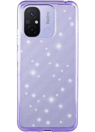 Tpu чохол nova для xiaomi redmi 12c / poco c55 purple