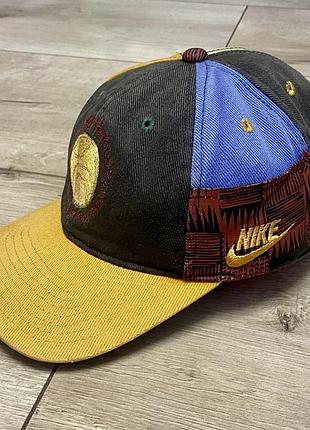 Коллекционная кепка nike hoop heroes 90s (vintage) — rare swoosh snap