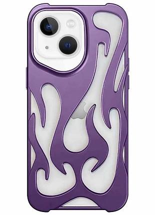 Чехол tpu winfire для apple iphone 15 (6.1 дюйма) purple