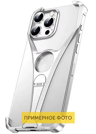 Чехол bumper y для apple iphone 15 / 16 (6.1 дюйма) silver