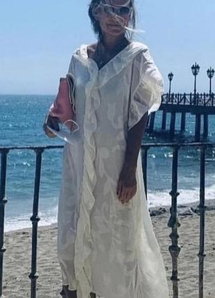 Довга сукня- кафтан від h&m