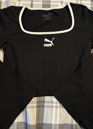 Лонг/топ puma чорний
