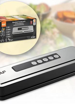 Вакуумный упаковщик для продуктов с герметичной запайкой raf r.74000 110w