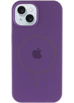 Чохол silicone case full protective (aa) with magsafe для apple iphone 14 (6.1") фіолетовий / amethyst 2