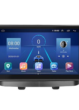 Штатна магнітола lesko для fiat doblo i 2000-2005 екран 10" 6/128gb 4g wi-fi gps top фіат добло