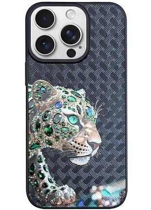 Чохол tpu+pc crystal hunt with magsafe для apple iphone 16 pro max (6.9") black