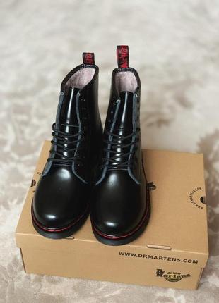 Dr martens 1460 black red🆕 шикарні черевики доктор мартінс 🆕 купити накладений платіж2 фото