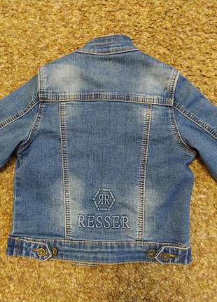 Супер джинсовка  resser для малыша. 3