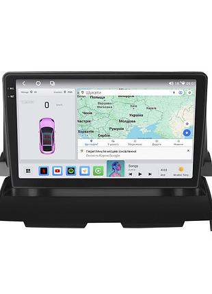 Штатная магнитола lesko для dodge journey i 2007-2011 экран 9" 4/64 qled carplay 4g wi-fi gps 360 prime 2шт