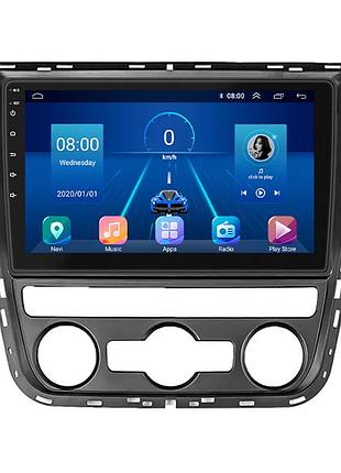 Штатна магнітола lesko для volkswagen passat i/nms auto ac 2011-2015г 9" 6/128gb 4g wi-fi gps top