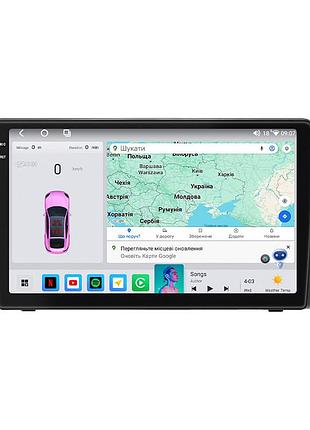 Штатная магнитола lesko для dodge caravan v 2007-2020 экран 9" 4/64 qled carplay 4g wi-fi gps 360 prime 2шт