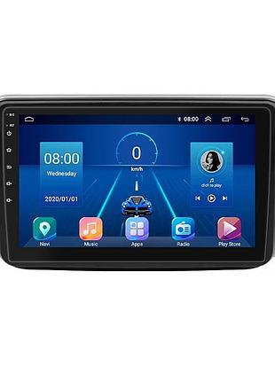 Штатна магнітола lesko для hyundai santa fe iv рестайлінг 2020-н.в. екран 10" 6/128gb 4g wi-fi gps top