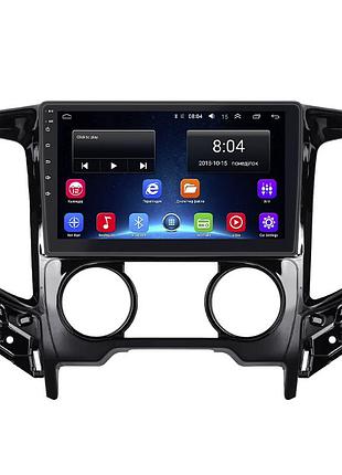 Штатная магнитола lesko для mitsubishi pajero sport iii ver.1 2015-2019г 9" 2/32gb wi-fi gps base шт