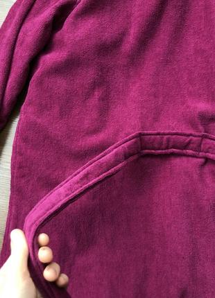 Розкішний махровий халат велюровий8 фото
