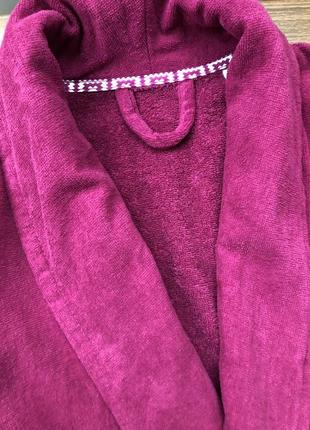 Розкішний махровий халат велюровий3 фото