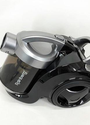 Колбовий ручний контейнерний пилосос без мішка rainberg rb-655 3500 w, хороший пилосос для квартири hw-57 top shop ua_