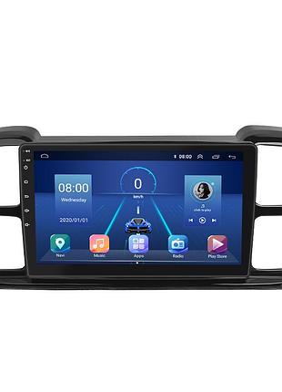 Штатная магнитола lesko для citroen c5 aircross i 2018-н.в. экран 9" 2/32gb 4g wi-fi gps top