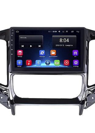 Штатная магнитола lesko для mitsubishi pajero sport iii ver. 2 2015-2019г 9" 2/32gb wi-fi gps base