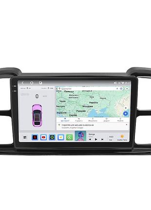 Магнитола lesko для citroen c5 aircross i 2018-н.в. 9" 4/64 qled carplay 4g wi-fi gps 360 prime ситроен