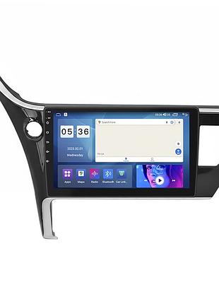 Штатная магнитола lesko для toyota auris ii рестайлинг 2015-2018гг 10" 4/64gb carplay 4g wi-fi gps prime 9шт