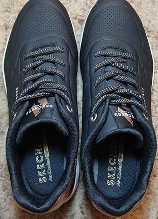 Кроссовки- сникерсы  skechers  uno-shimmer away, eur 37 , стелька 24 см ,классический дизайн,  в идеальном состоянии,  практически новые.