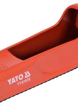 Рашпиль для гіпсокартону yato 140 х 40 мм, металевий корпус [15/60]