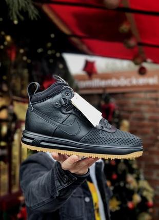 Nike air force duckboot 16 black🆕шикарные кроссовки найк🆕купить наложенный платёж