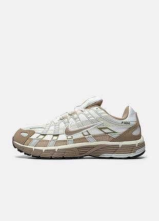 Мужские кроссовки nike p-6000 beige gore-tex