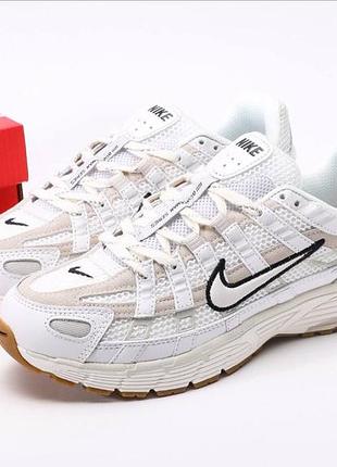 Жіночі кросівки nike p-6000 'summit white light bone' hf4898-121